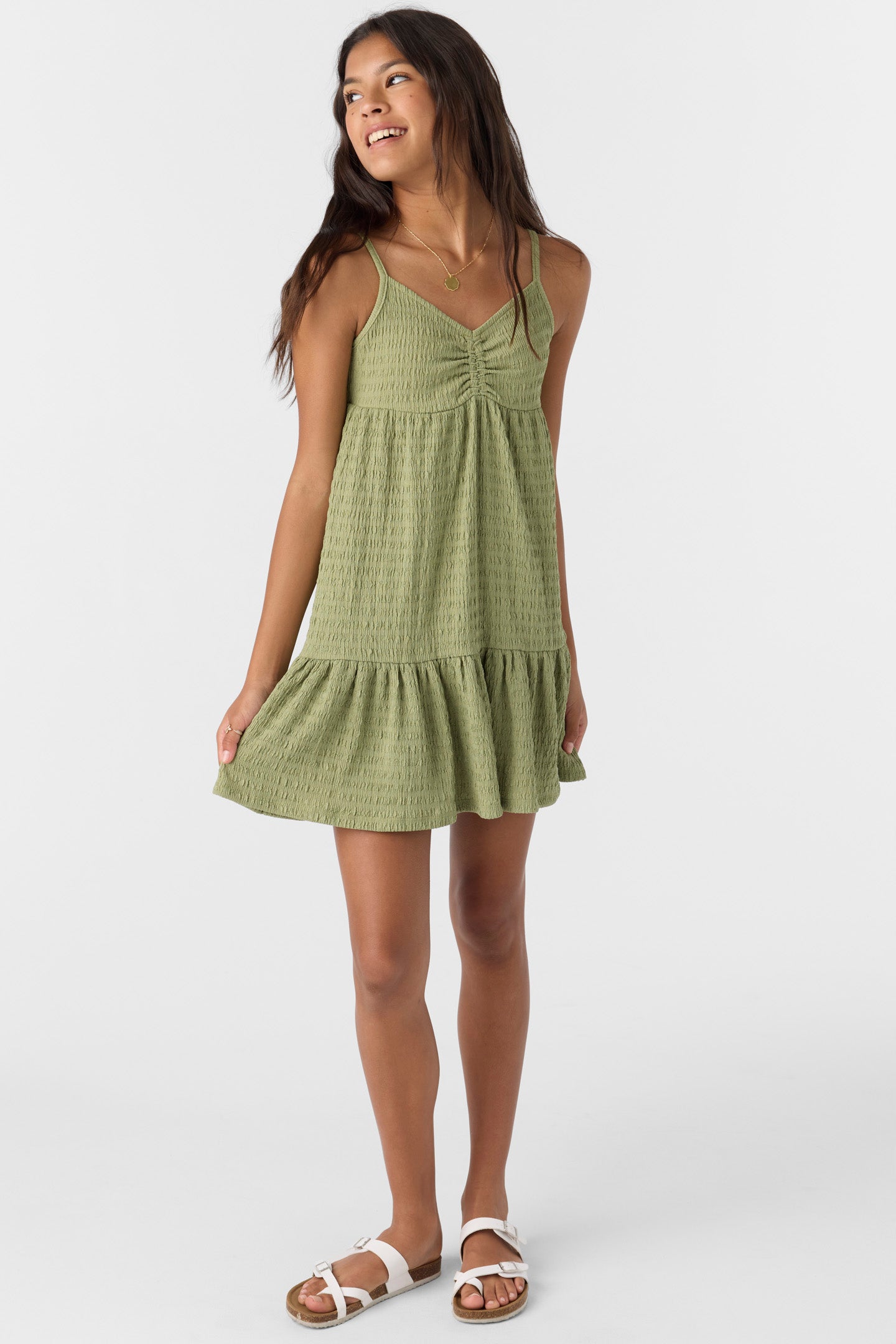 Objsuki 3 4 Dress 137 Dress 13 Mosstone
