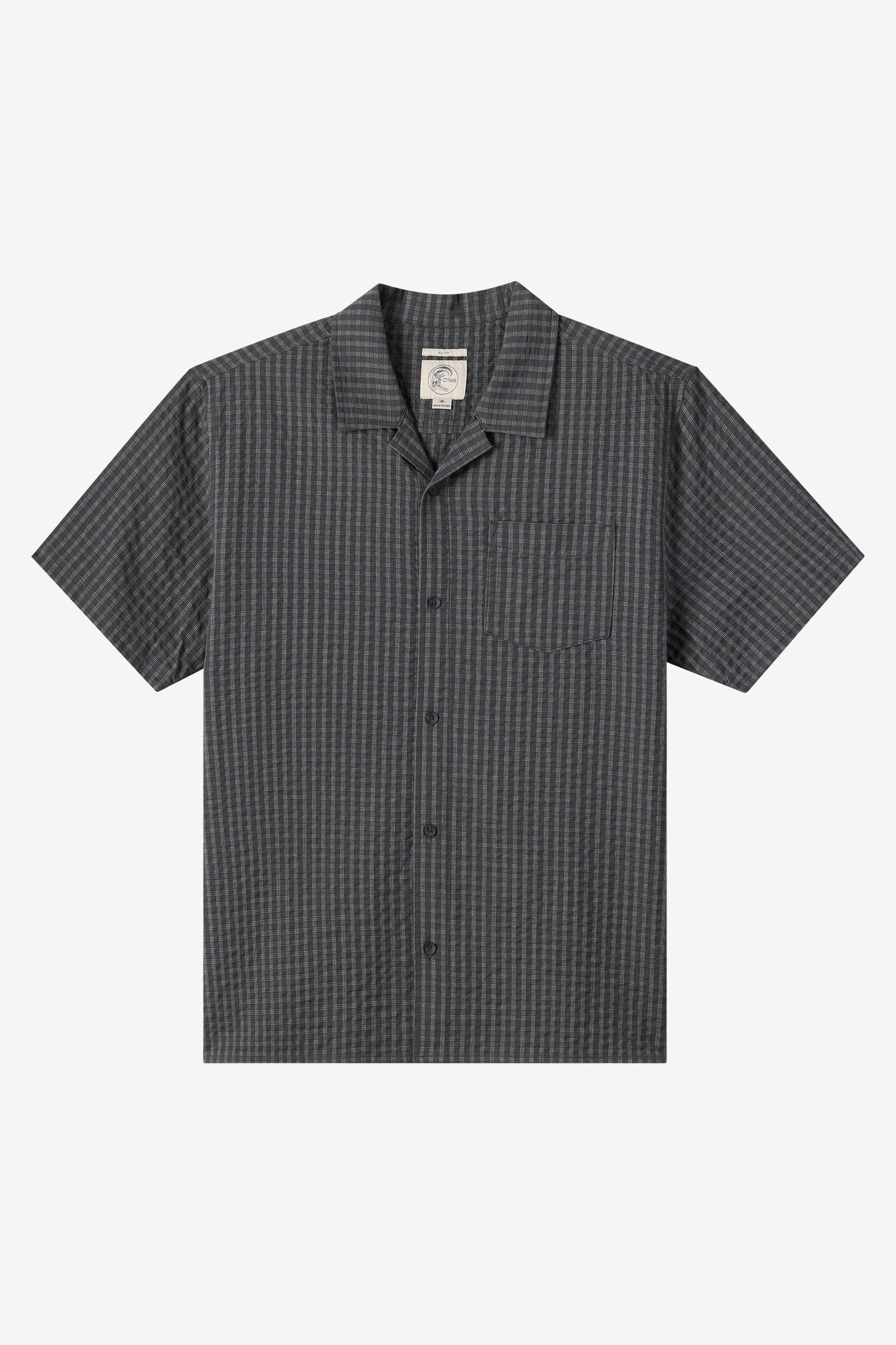 O'Riginals Seersucker Plaid Shirt - Dark Shadow | O'Neill