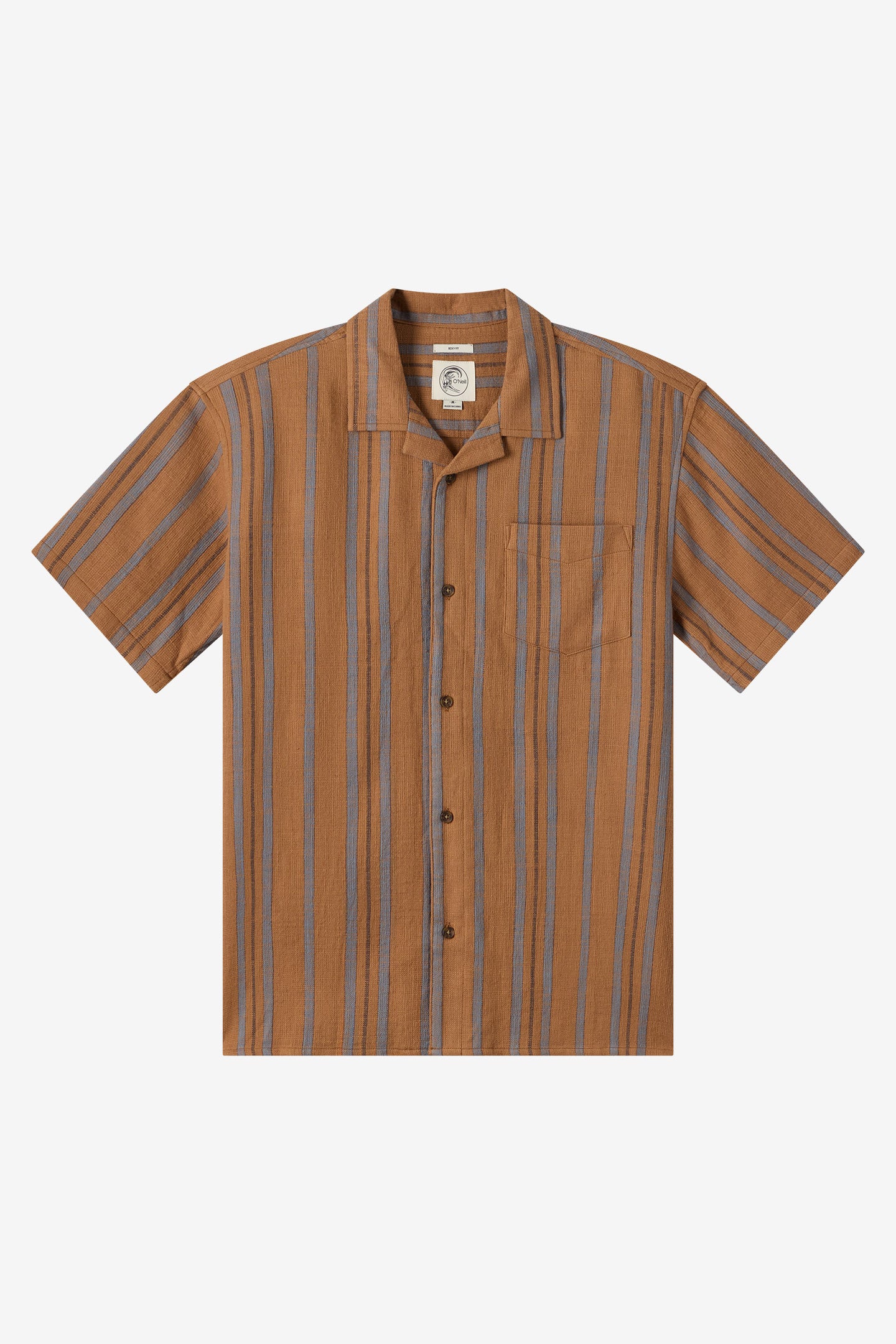 O'Riginals Stripe Shirt - Toffee | O'Neill