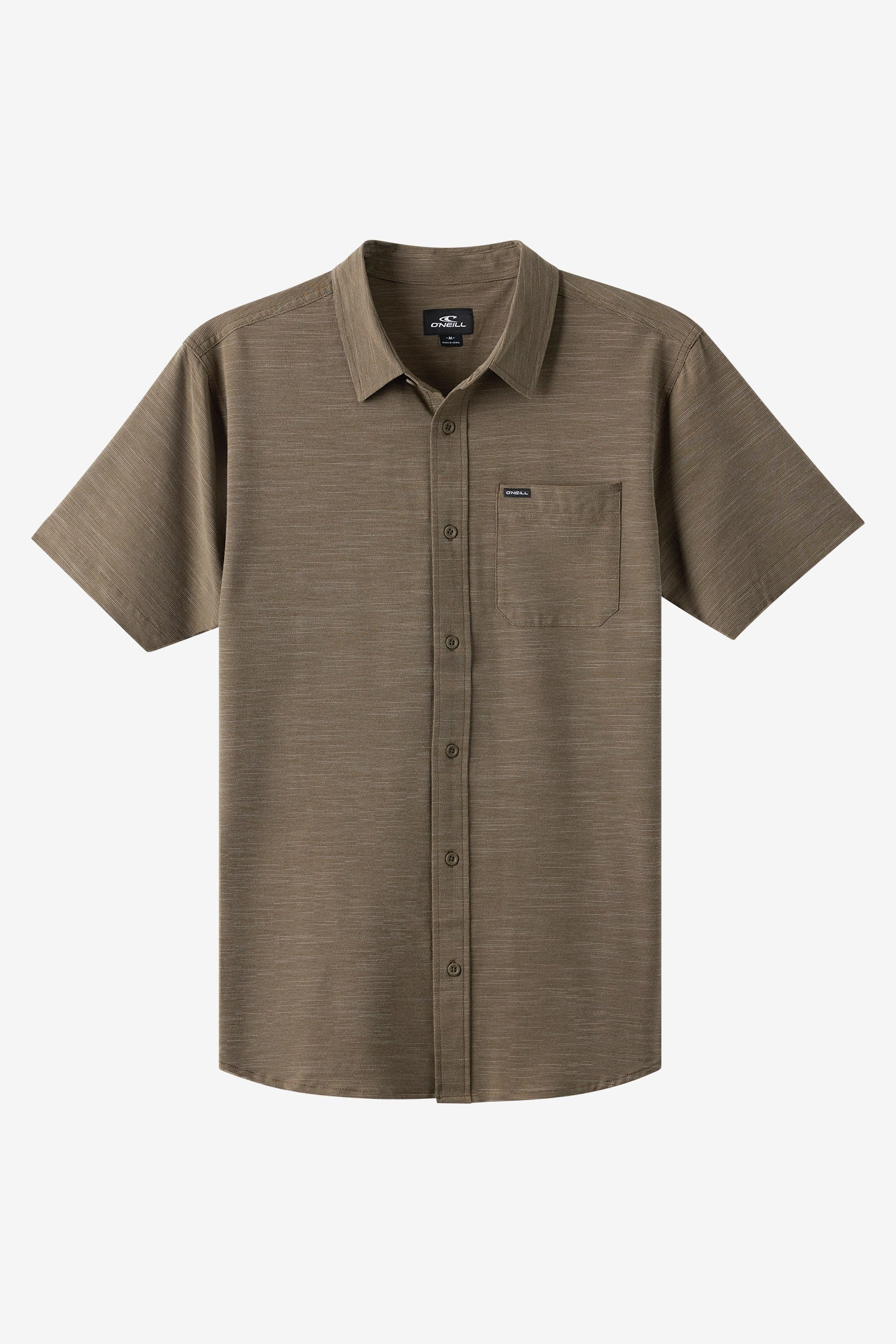 Upf Slub Solid Standard Fit Shirt - Army | O'Neill