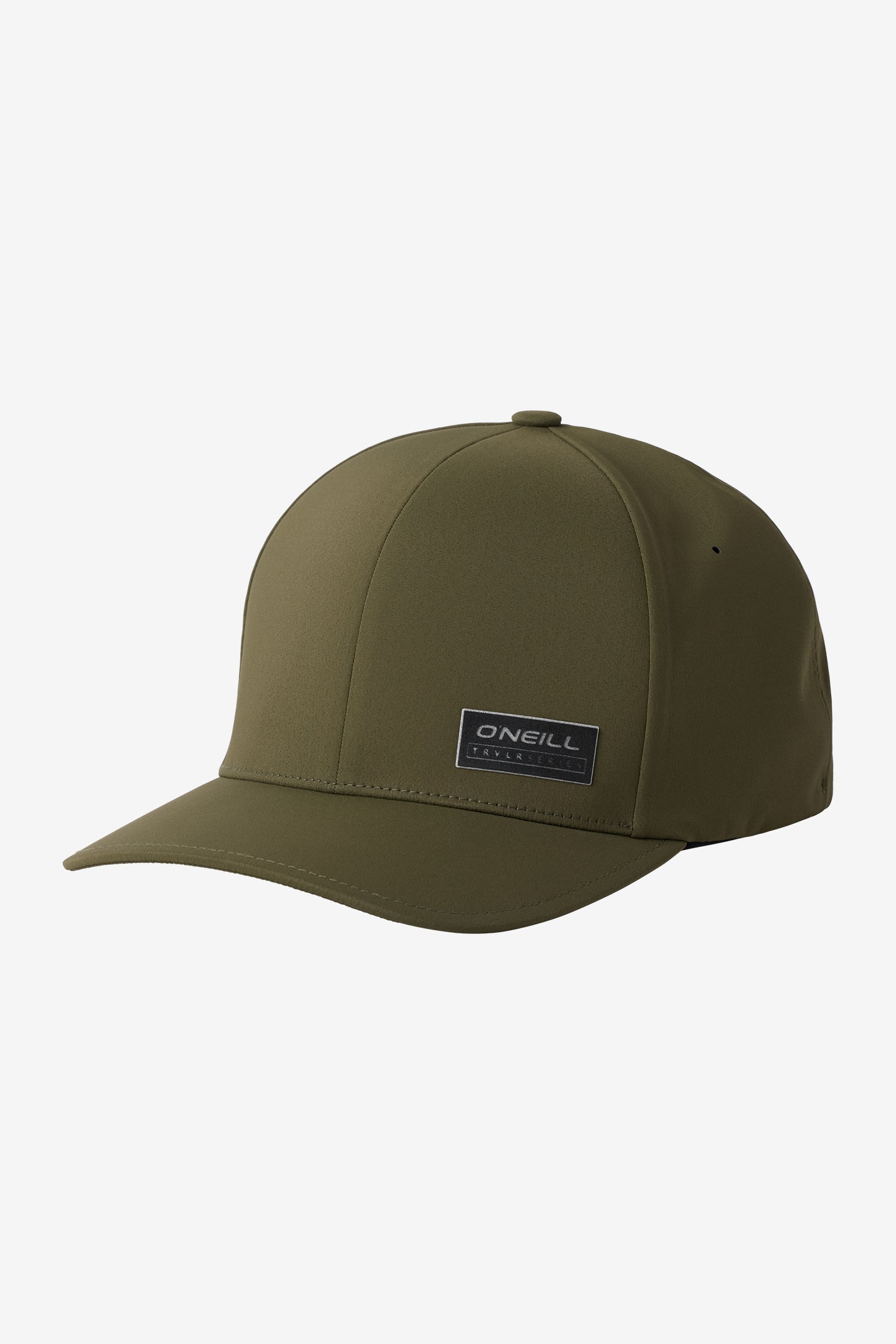TRVLR Stretch Fitted Hat - Dark Olive | O'Neill