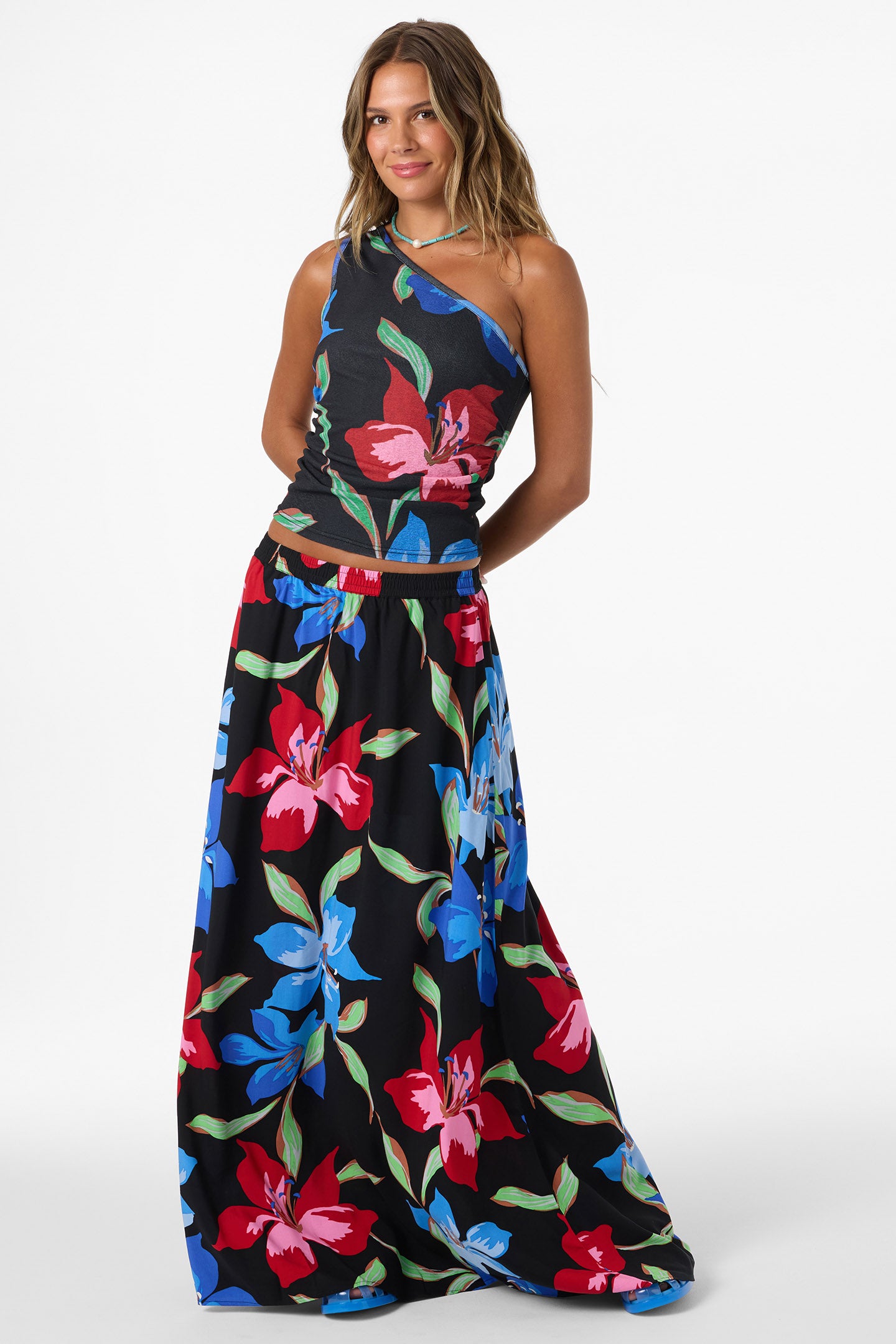 [OPEN YY] FLORAL SKIRT Lサイズ Lindon Floral Skirt Skirts - Black | O'Neill