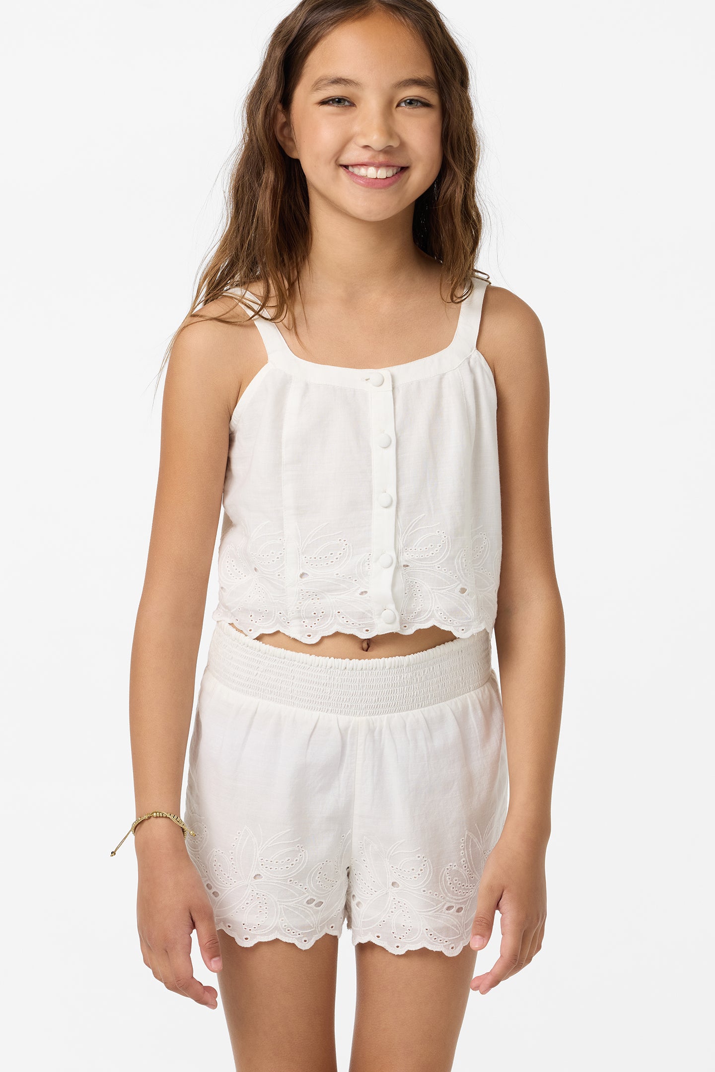 Girl's Annalee Short Shorts - White | O'Neill