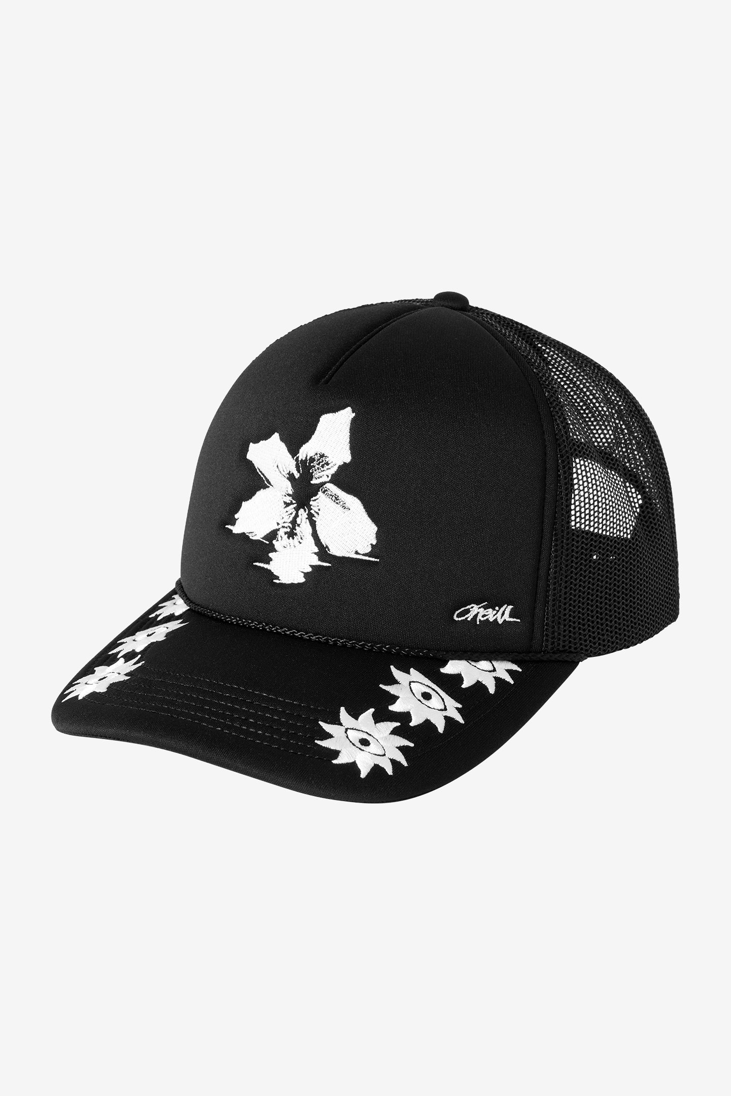 Girl's Tropic Melt Hat Trucker Hat - Black | O'Neill