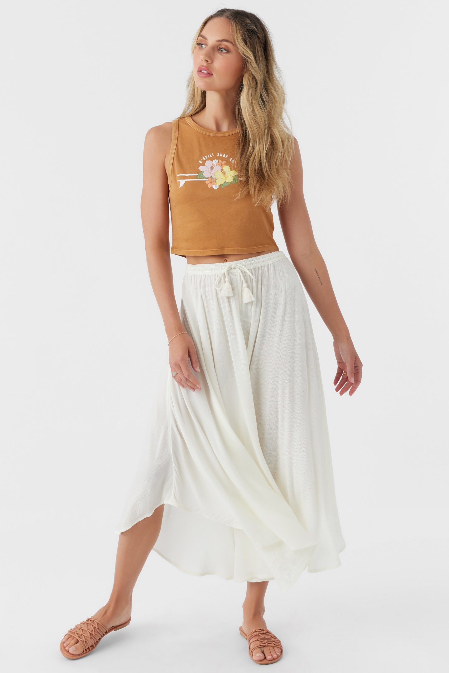 Samoa Maxi Skirts - White | O'Neill