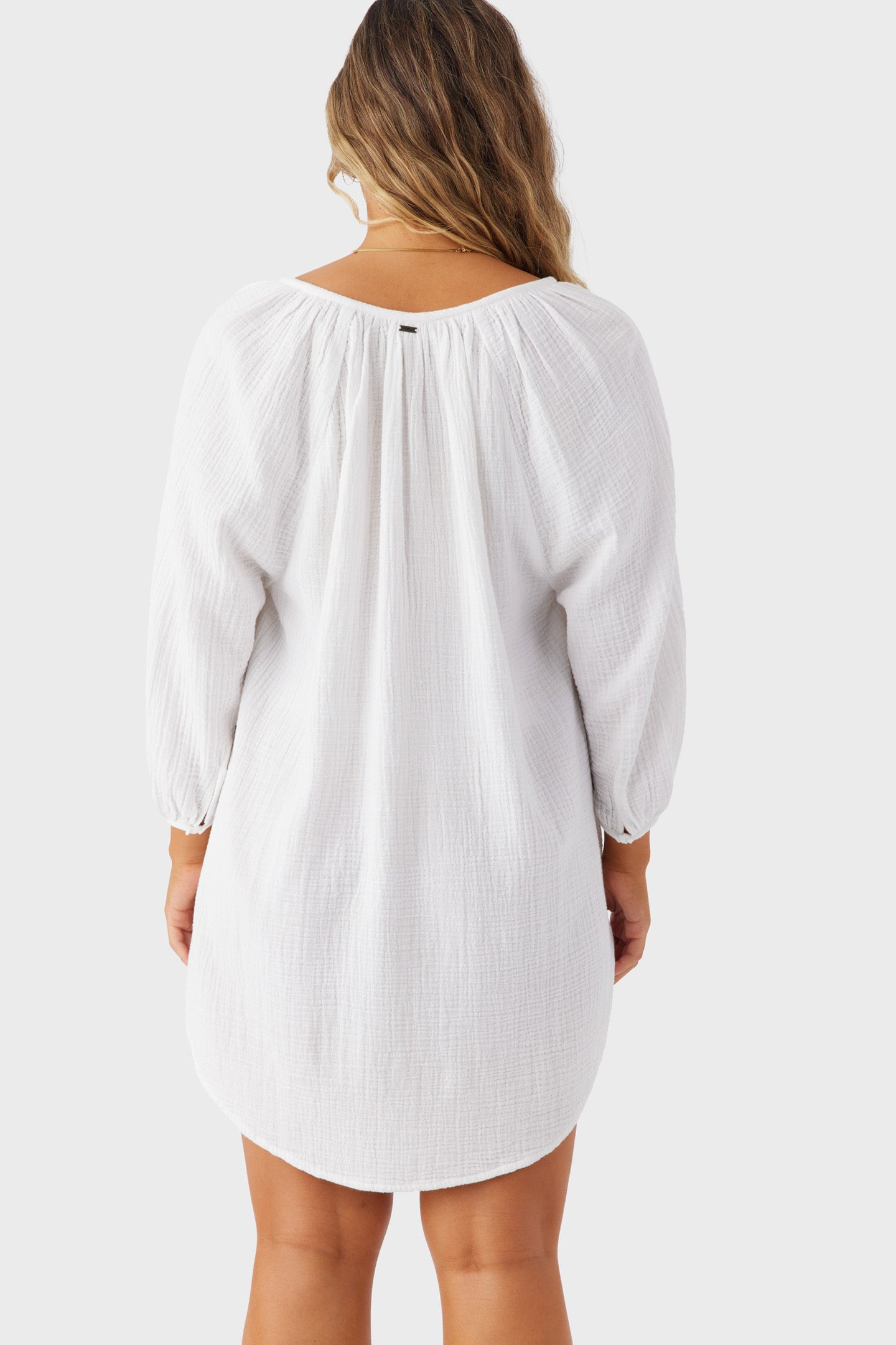 【argue】LINEN VOILE GAUZE PULLOVER/WHITE White Gauze European Laundered Linen - Merchant & Mills