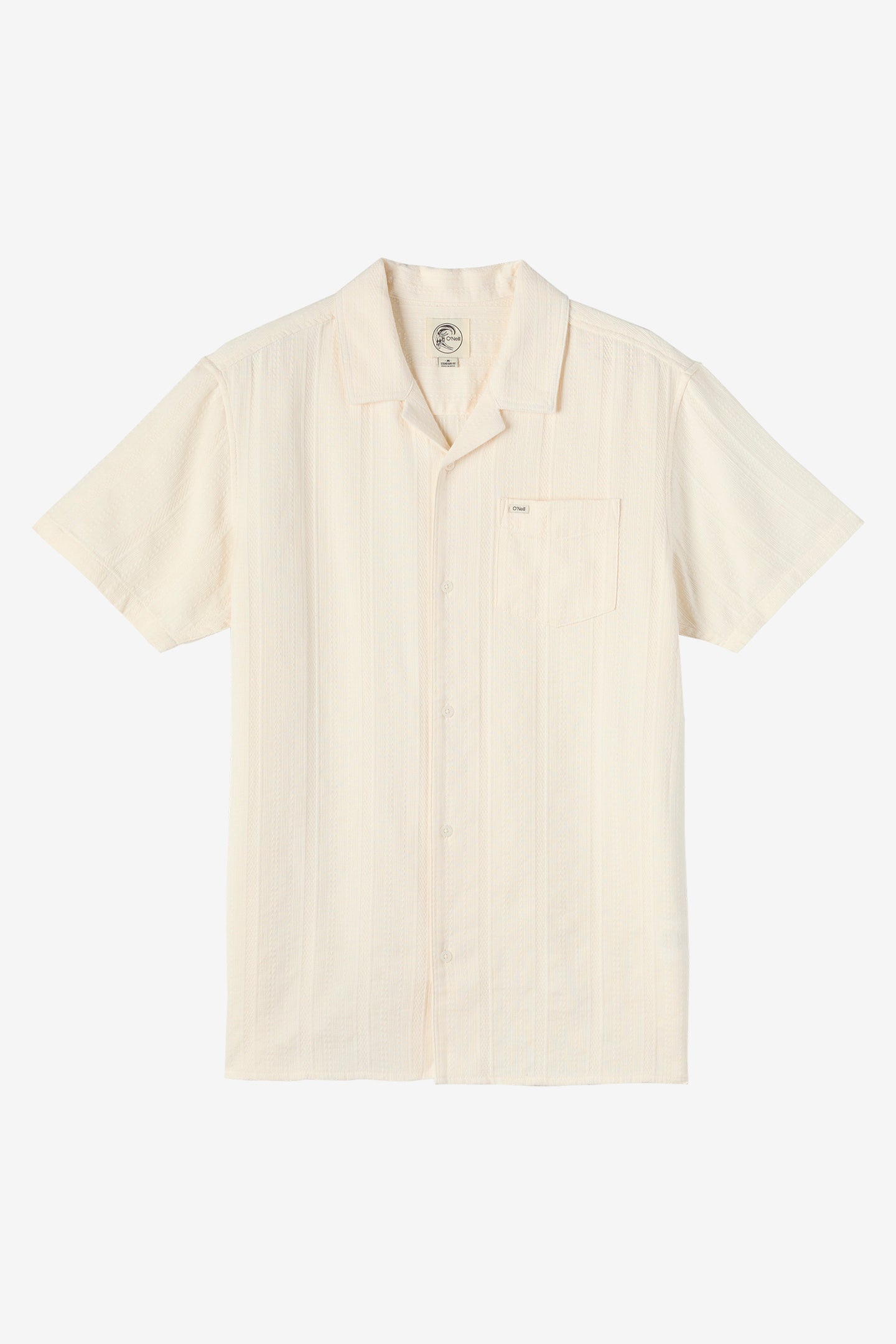O'Riginals Eco Dobby Standard Standard Fit Shirt - Natural | O'Neill