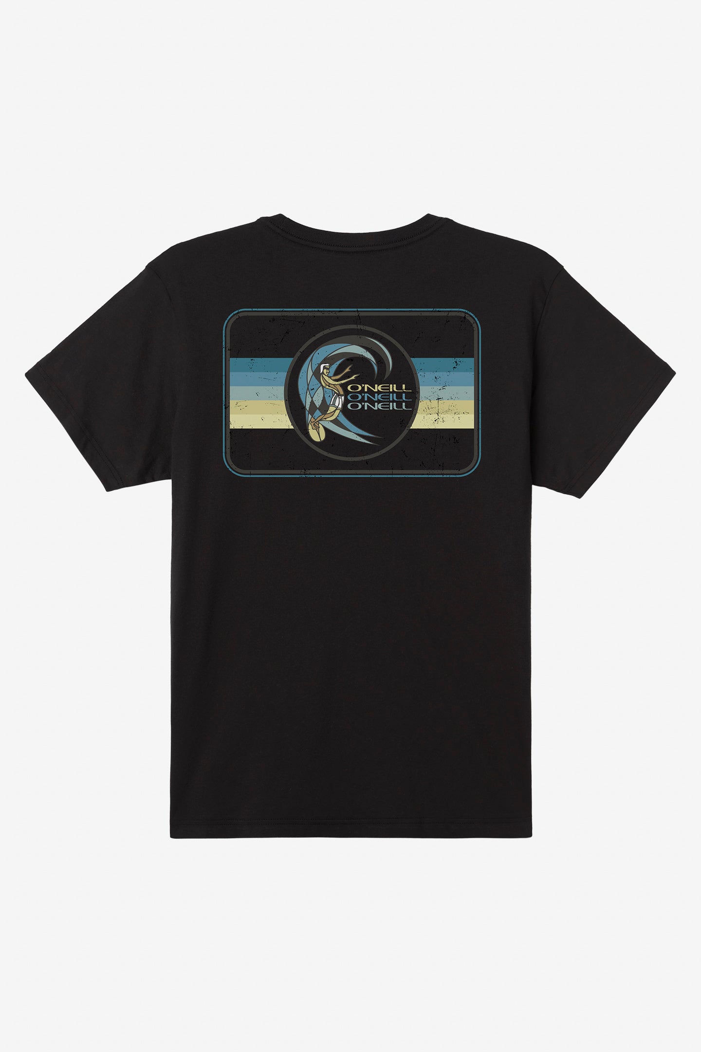 Stacks Standard Fit Tee - Black | O'Neill
