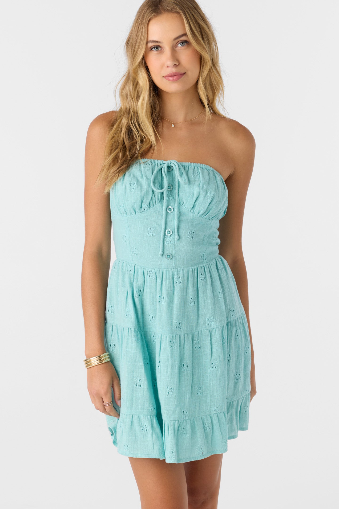 Naya Short Dress - Nile Blue | O'Neill Naya Short Dress - Nile Blue | O'Neill