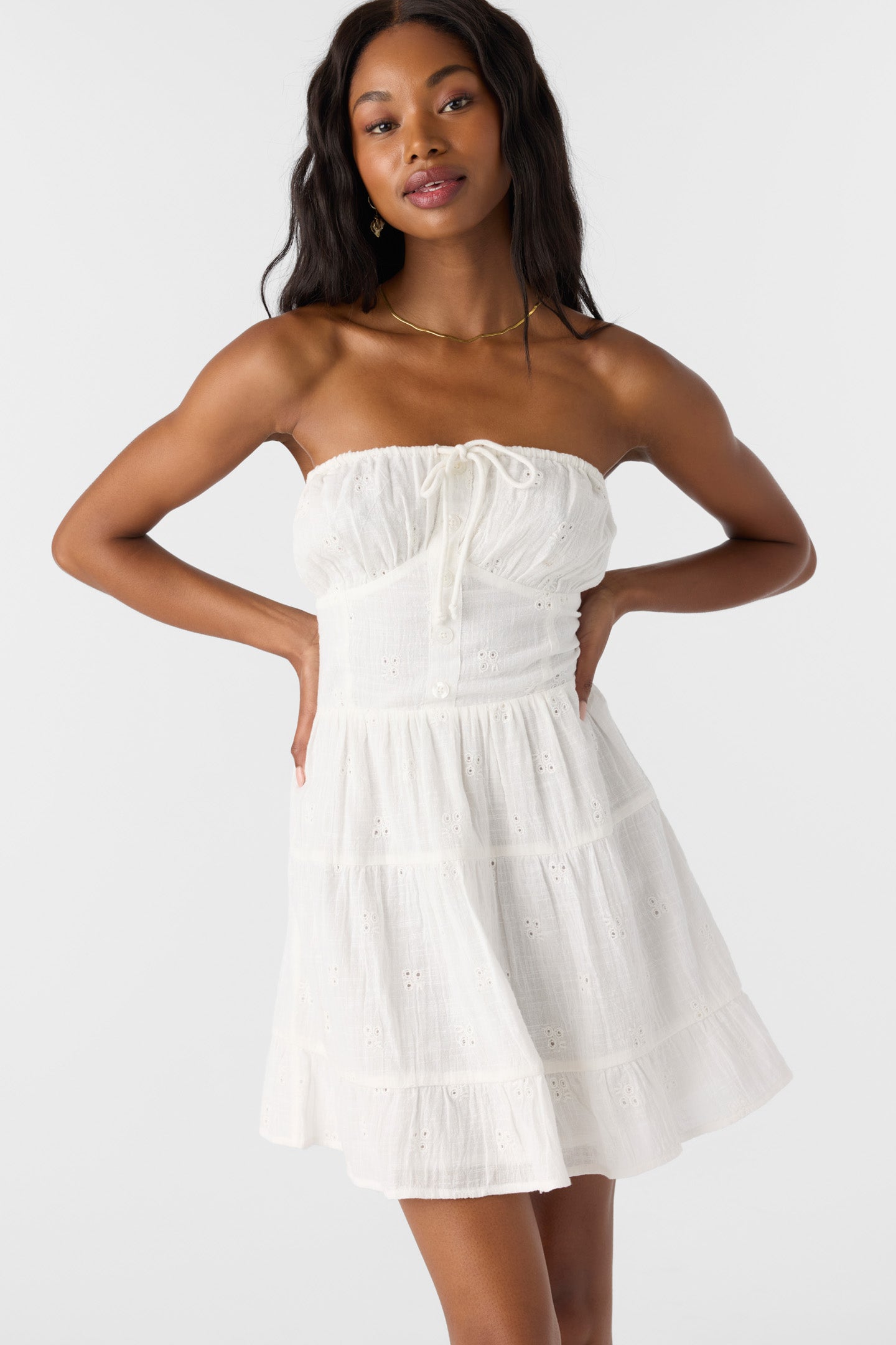Naya Short Dress - White Naya Short Dress - White