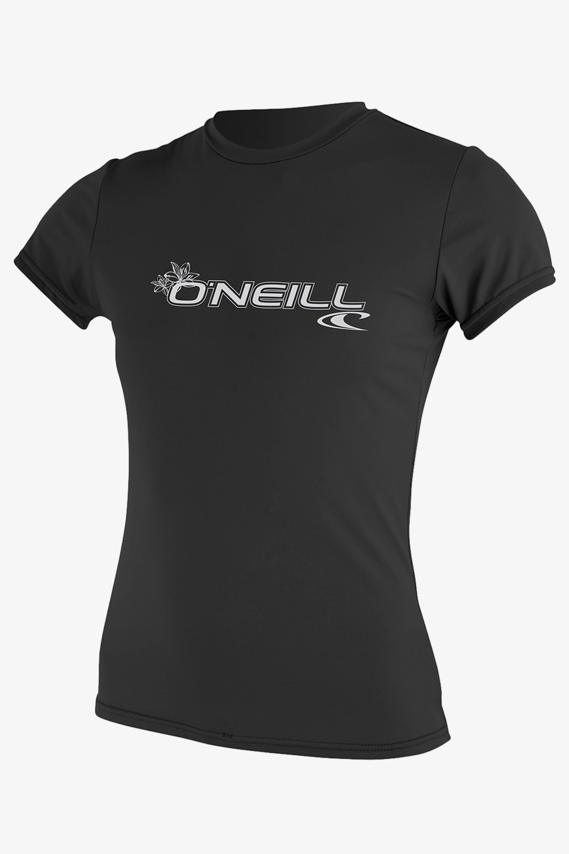 Women's Basic 50+ Sun Shirt - Black | O'Neill
