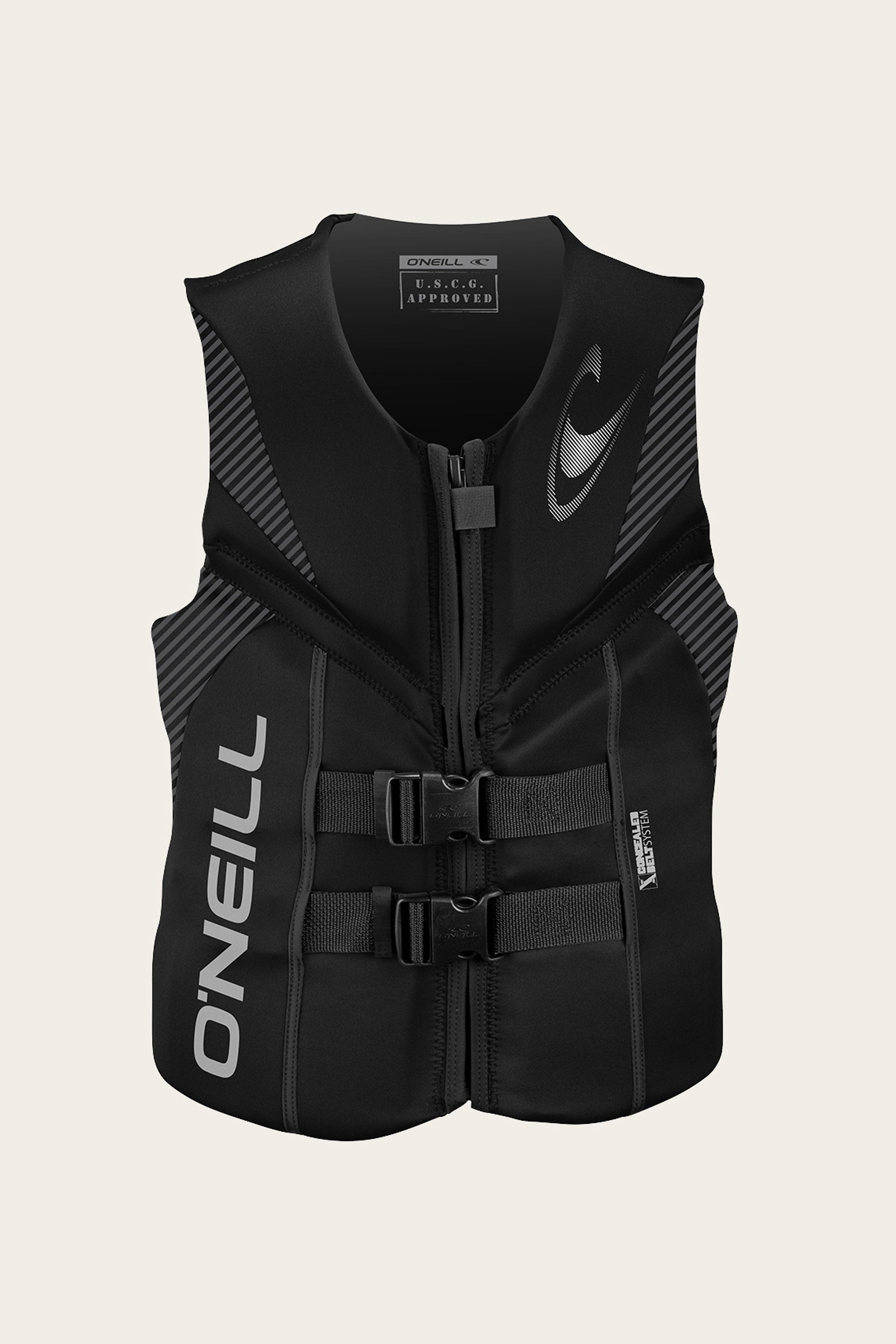 O'neill Men's Reactor Uscg Vest, Black, XL