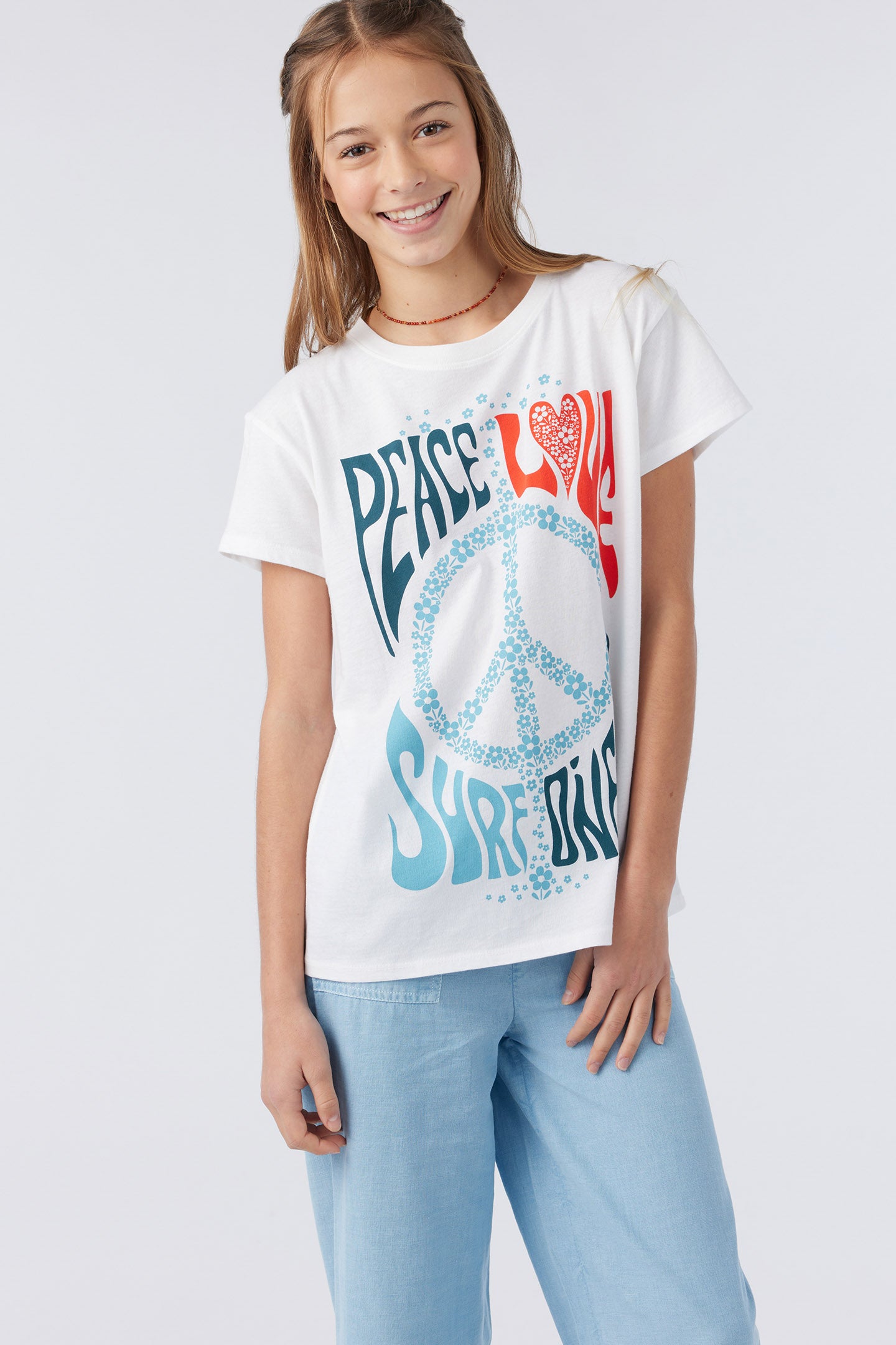 Peace And Love Oversized T-Shirt