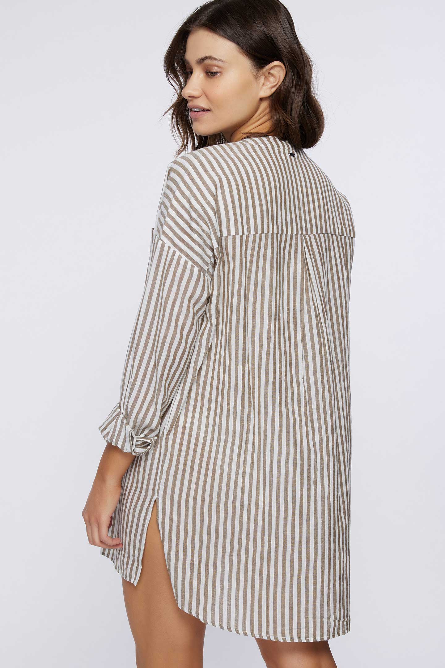 BELIZIN STRIPE COVER-UP