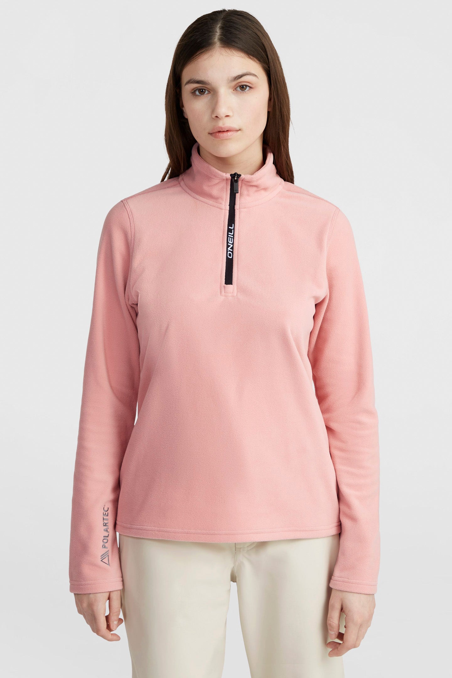 Jacks Polartec Half Zip Fleece Gen Pink O'Neill