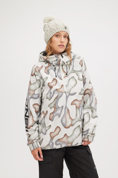 Camo anorak outlet jacket women's