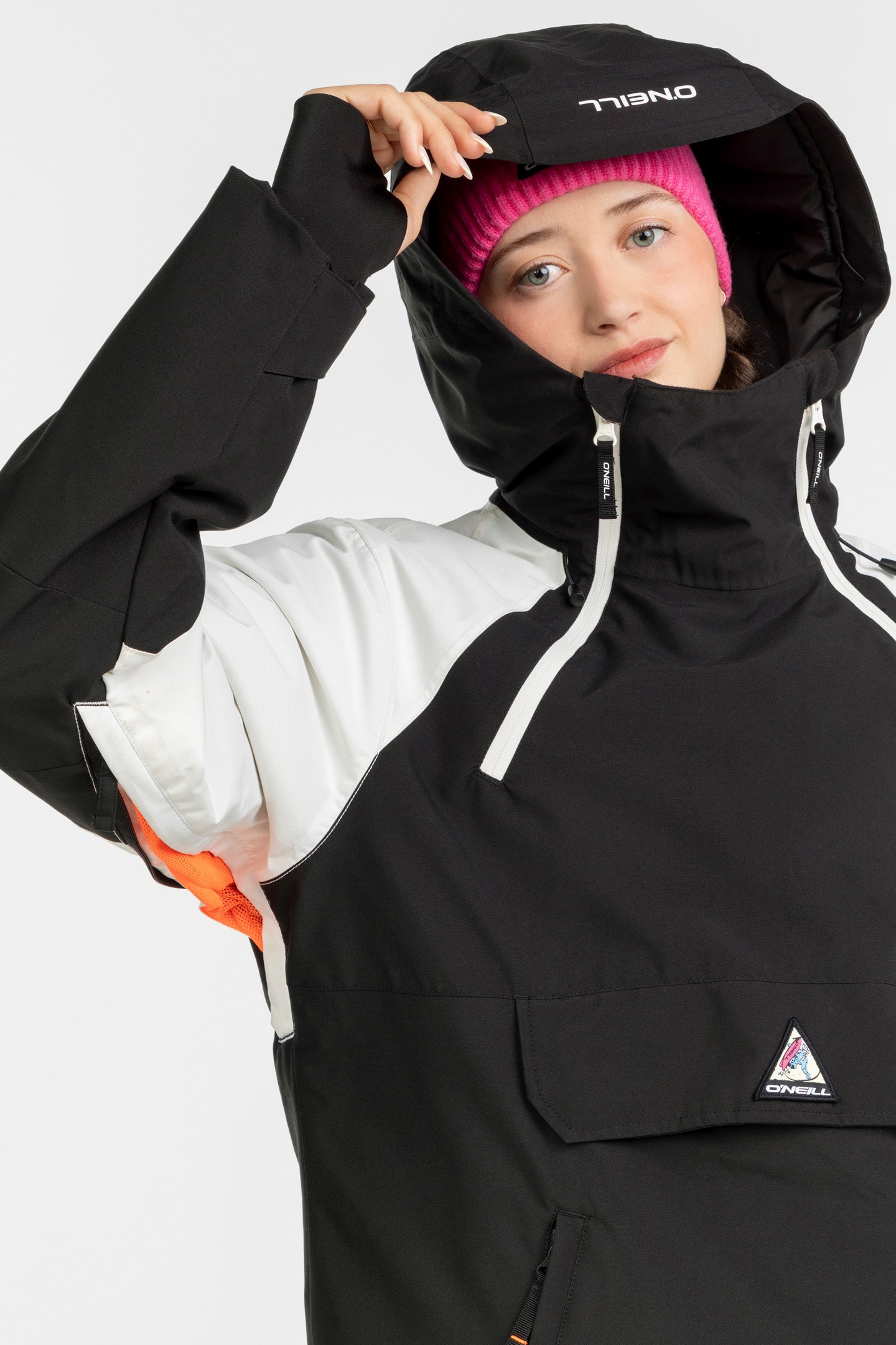 Fwc Play Asymmetric Snow Jacket - Blk Out Cb | O'Neill
