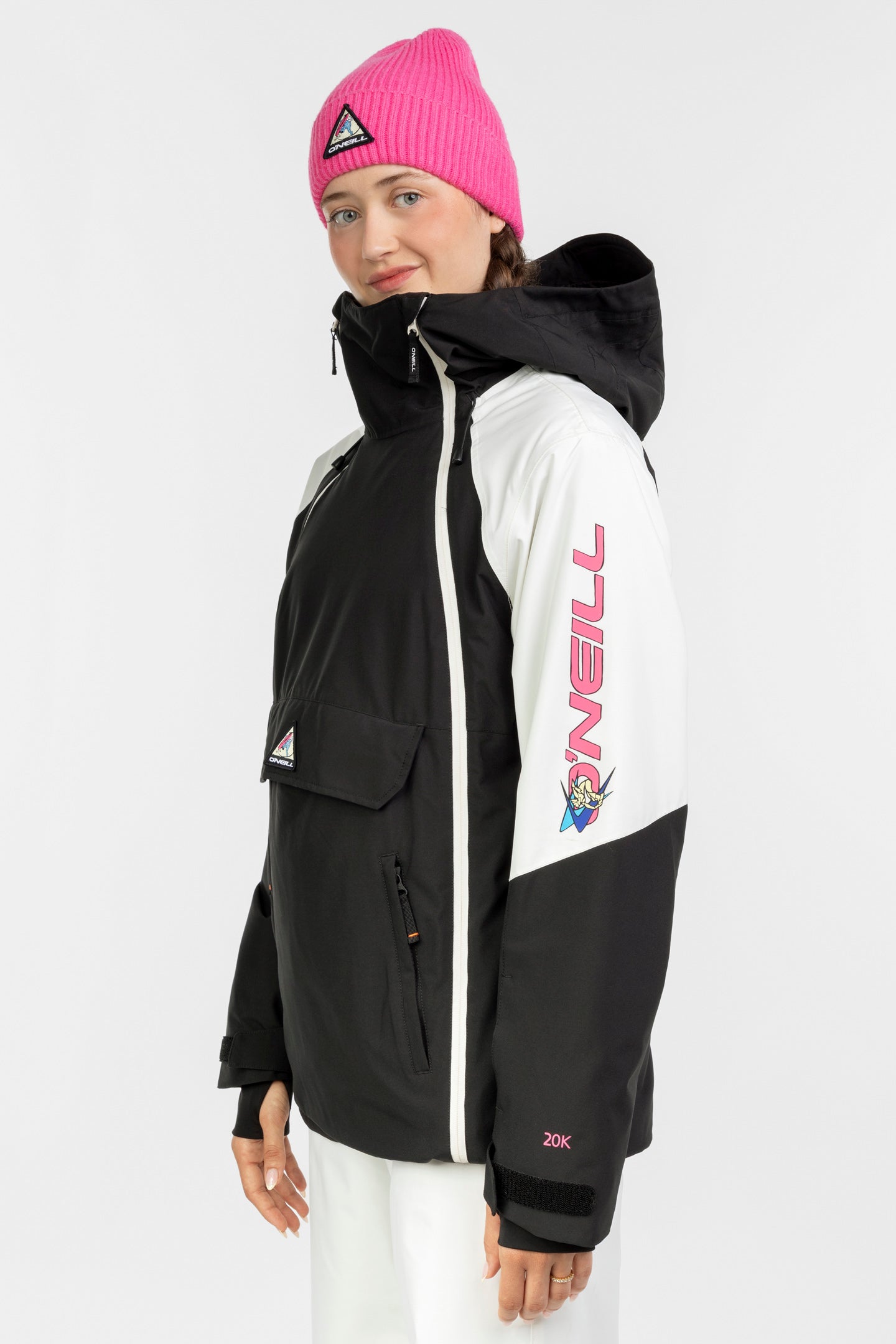 Fwc Play Asymmetric Snow Jacket - Blk Out Cb | O'Neill