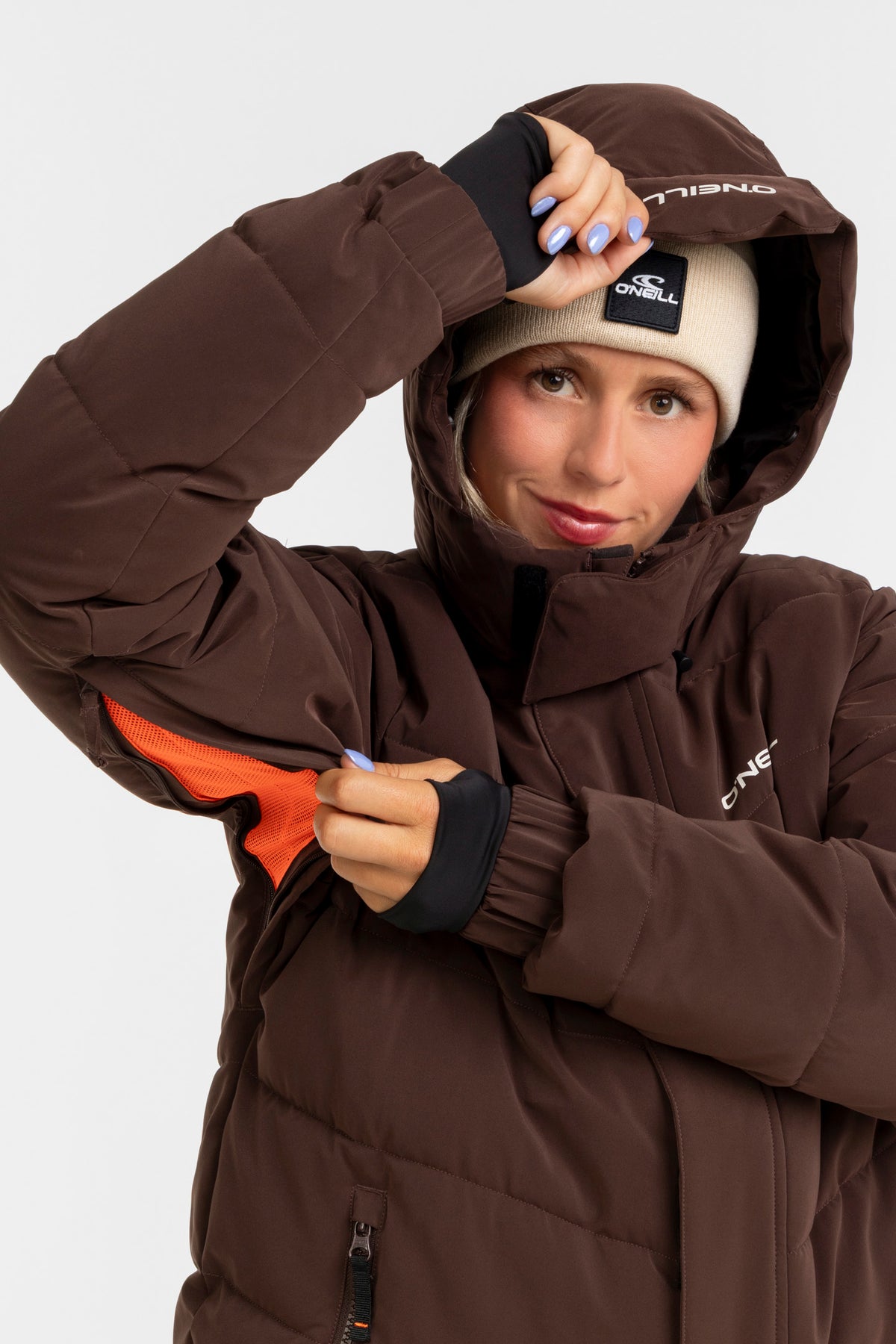 Fwc Cruz Hybrid Puffer Jacket - Coffee Bea | O