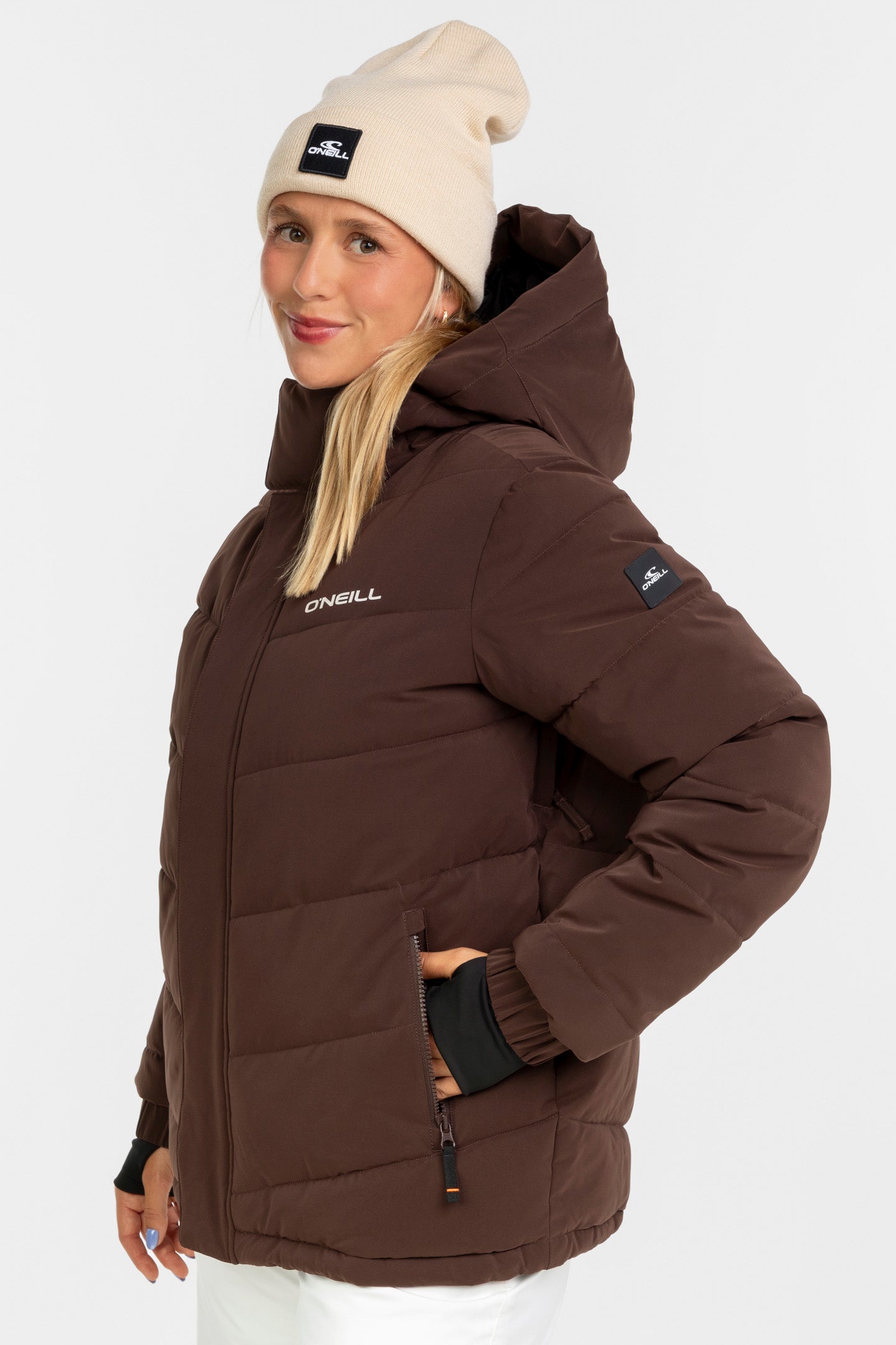 Fwc Cruz Hybrid Puffer Jacket - Coffee Bea | O'Neill