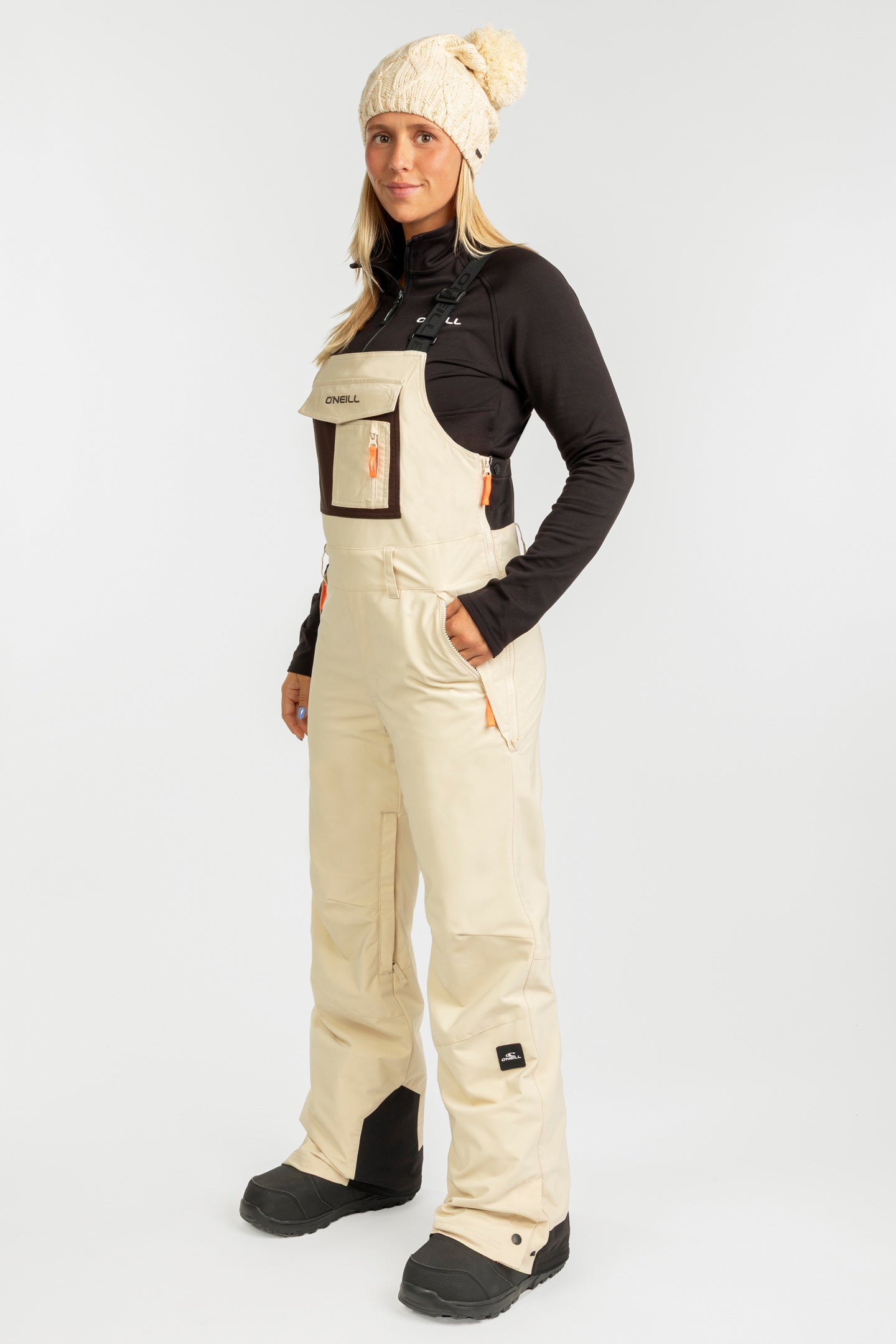 Fwc Peak Bib Snow Pants - Macaron Cb | O'Neill