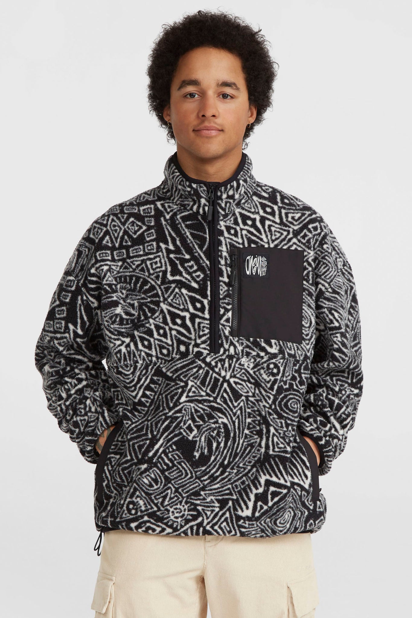 SURF HEROS HALF ZIP FLEECE