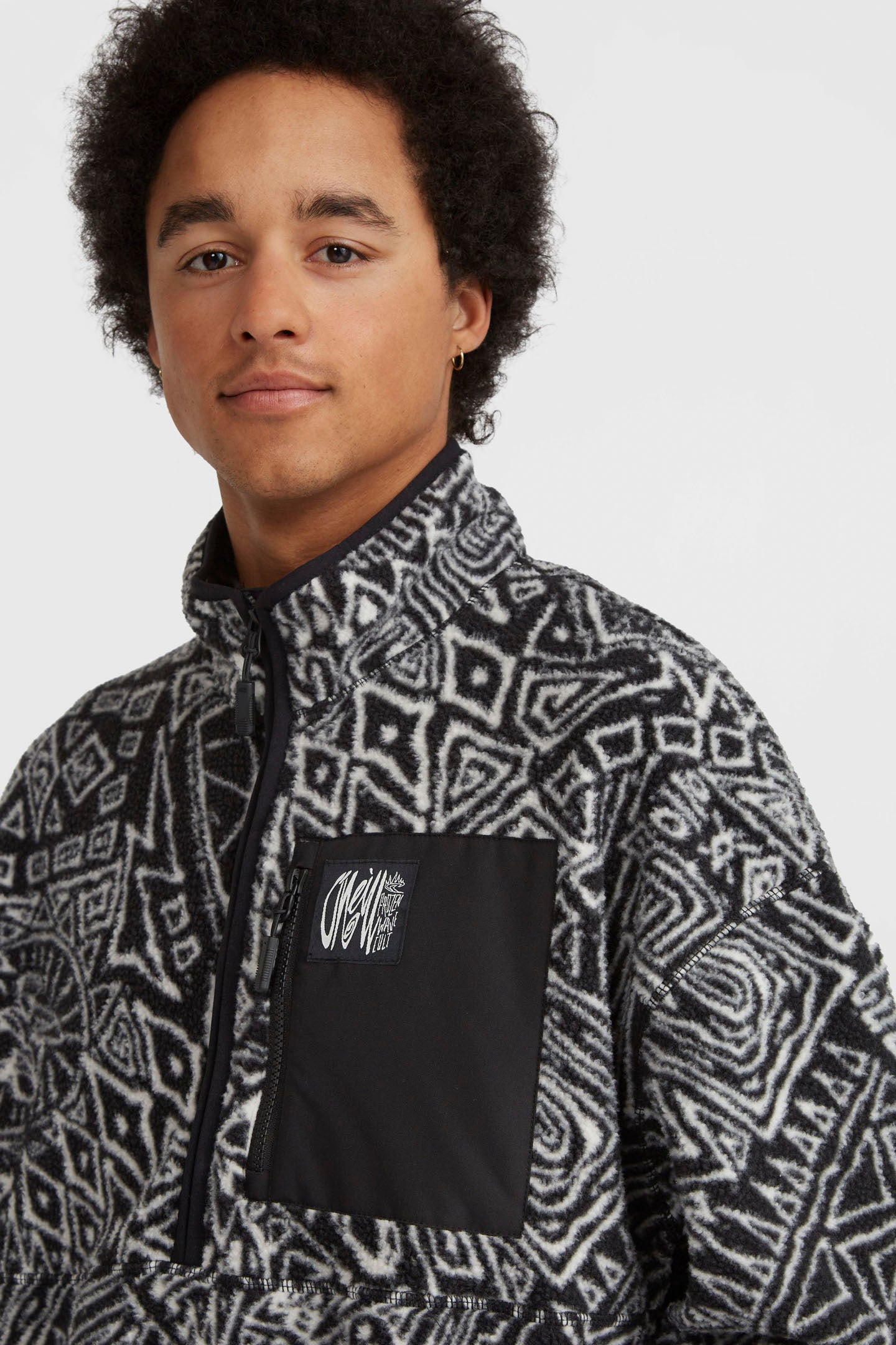 SURF HEROS HALF ZIP FLEECE