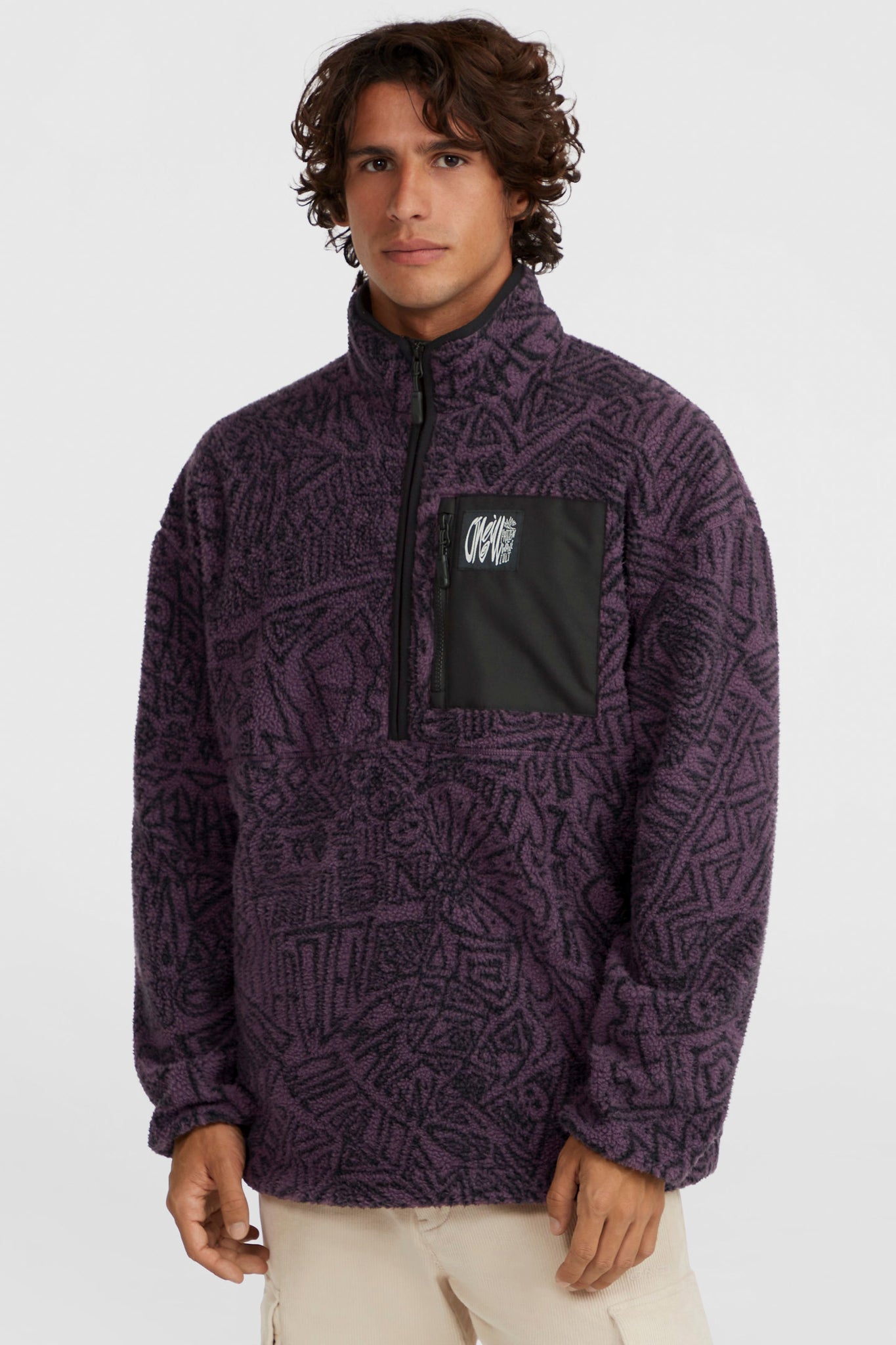 SURF HEROS HALF ZIP FLEECE