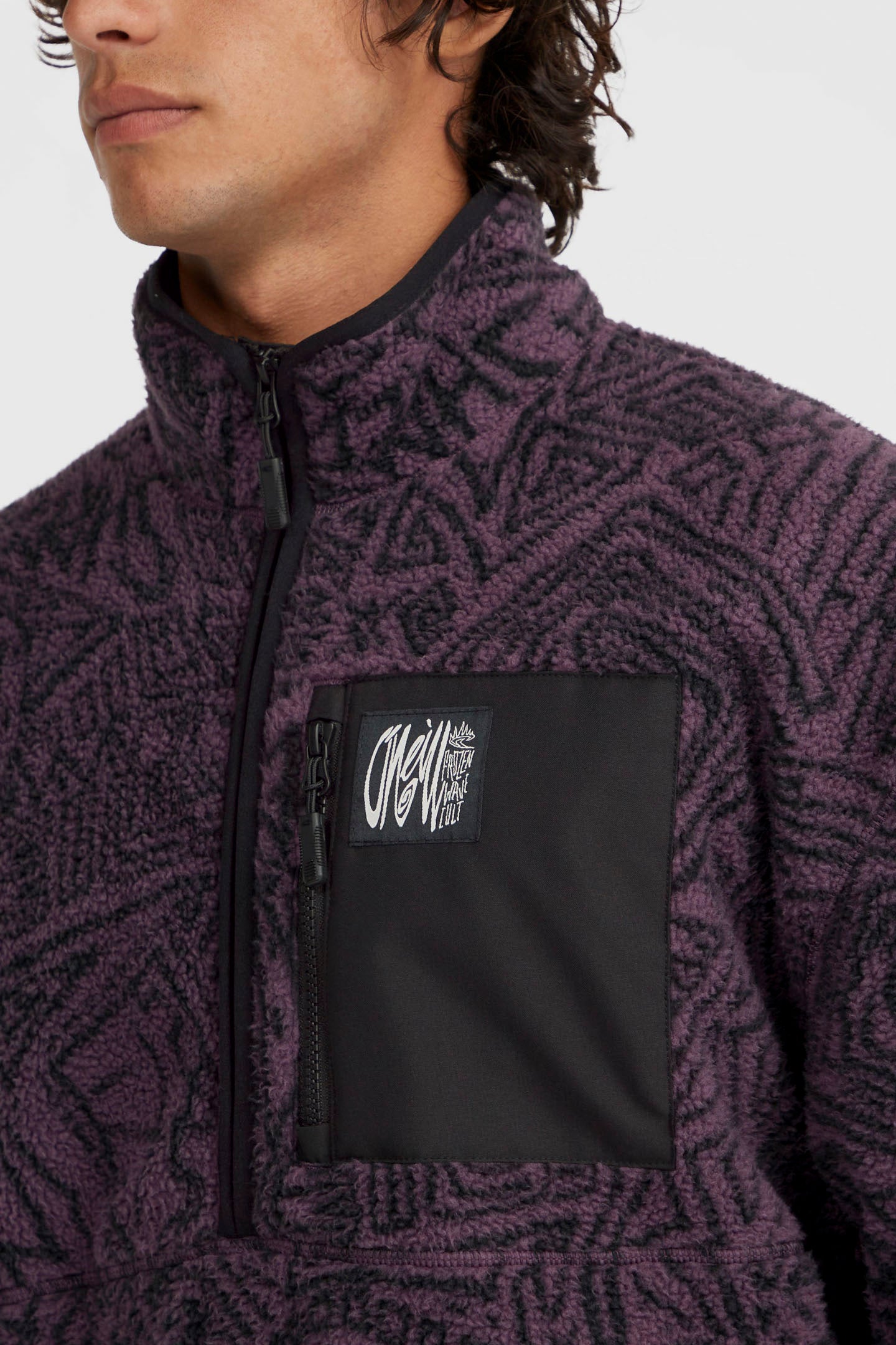 SURF HEROS HALF ZIP FLEECE