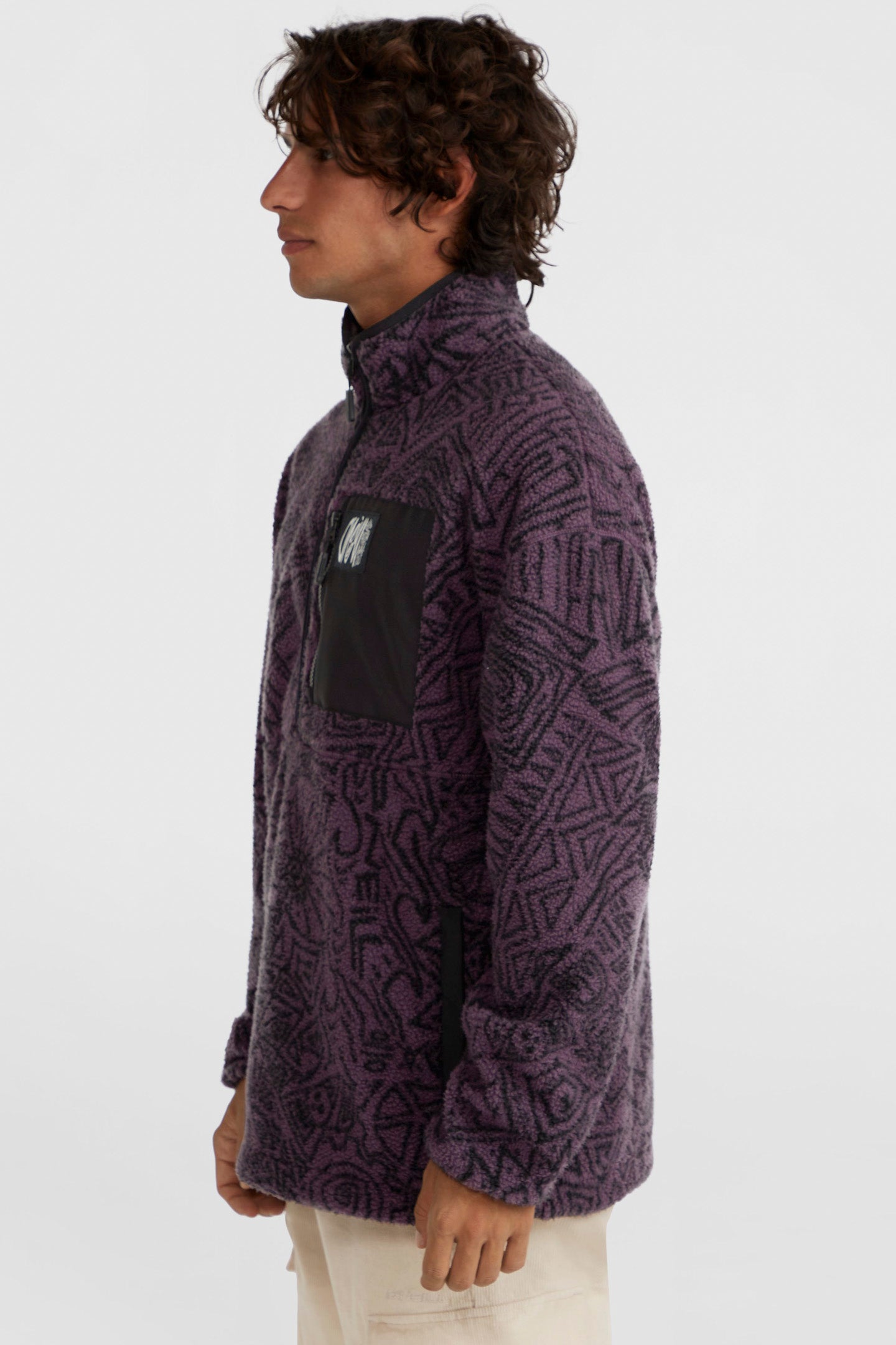 SURF HEROS HALF ZIP FLEECE