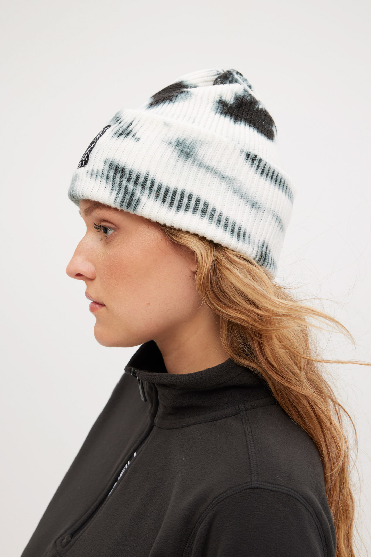 NOREMID Tie Dye Beanie （BLACK）