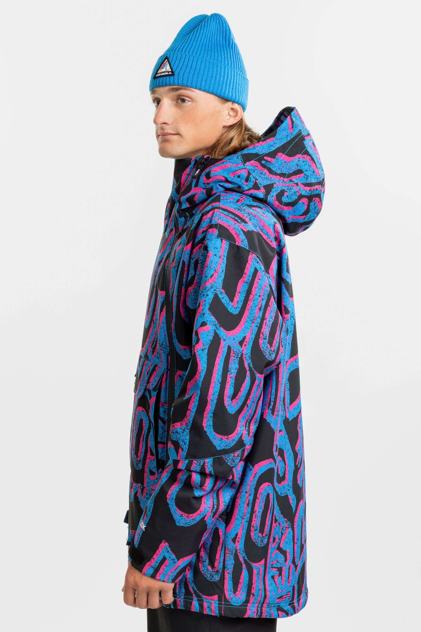 Fwc Play Asymmetric Snow Jacket - Pnk Legacy | O'Neill