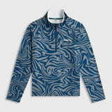 Girl's FWC Cruz Printed Half Zip Fleece - O'Neill