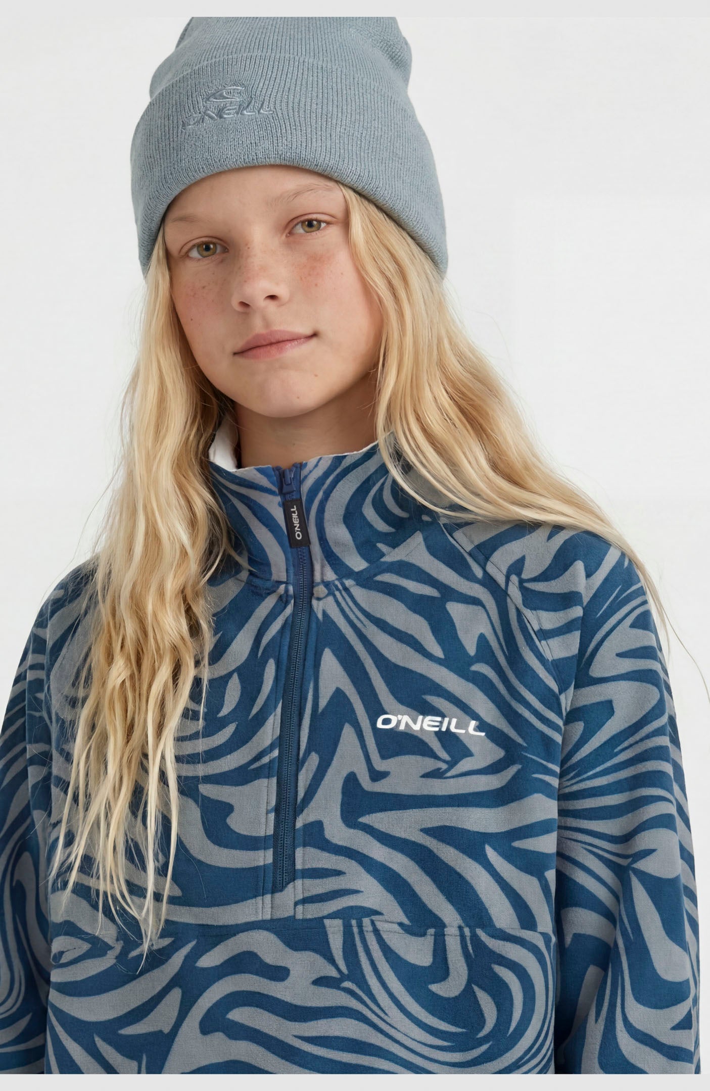 Girl's FWC Cruz Printed Half Zip Fleece - O'Neill