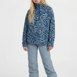 Girl's FWC Cruz Printed Half Zip Fleece - O'Neill