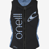 Women's Slasher Comp Vest - Steel/Abst | O'Neill