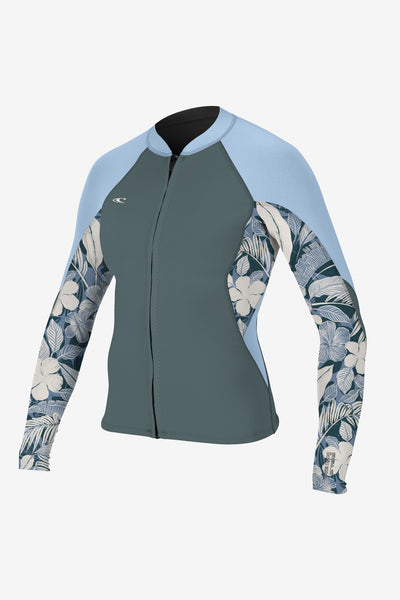 Women's Bahia 1/0.5MM Full Zip Jacket - Palm/fadnm | O'Neill
