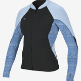 Women's Bahia 1/0.5mm Front Zip Jacket - Steel/Cham | O'Neill
