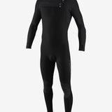 Youth Hyperfreak 4/3+mm Chest Zip Full Wetsuit - Blk/Blk | O'Neill