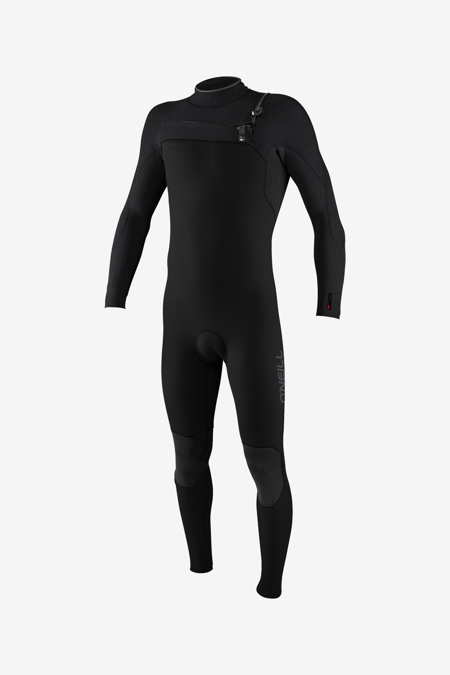Youth Hyperfreak 4/3+mm Chest Zip Full Wetsuit - Blk/Blk | O'Neill