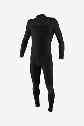Youth Hyperfreak 4/3+mm Chest Zip Full Wetsuit - Blk/Blk | O'Neill