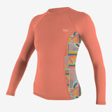 Women's Print L/S Rash Guard