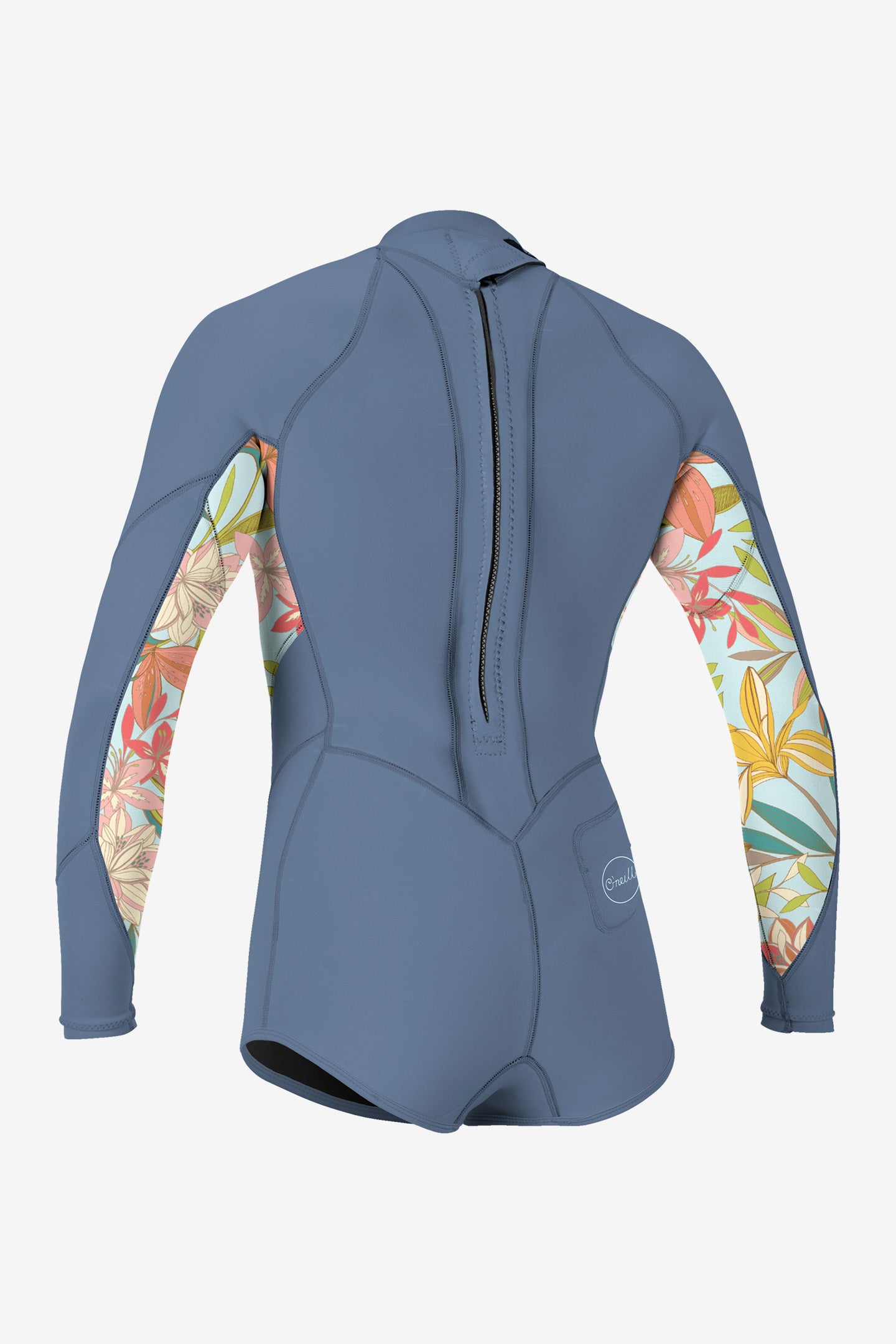 GIRL'S BAHIA 2MM BACK ZIP L/S SURF SUIT