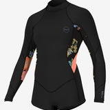 Girl's Bahia 2mm Back Zip L/S Surf Suit