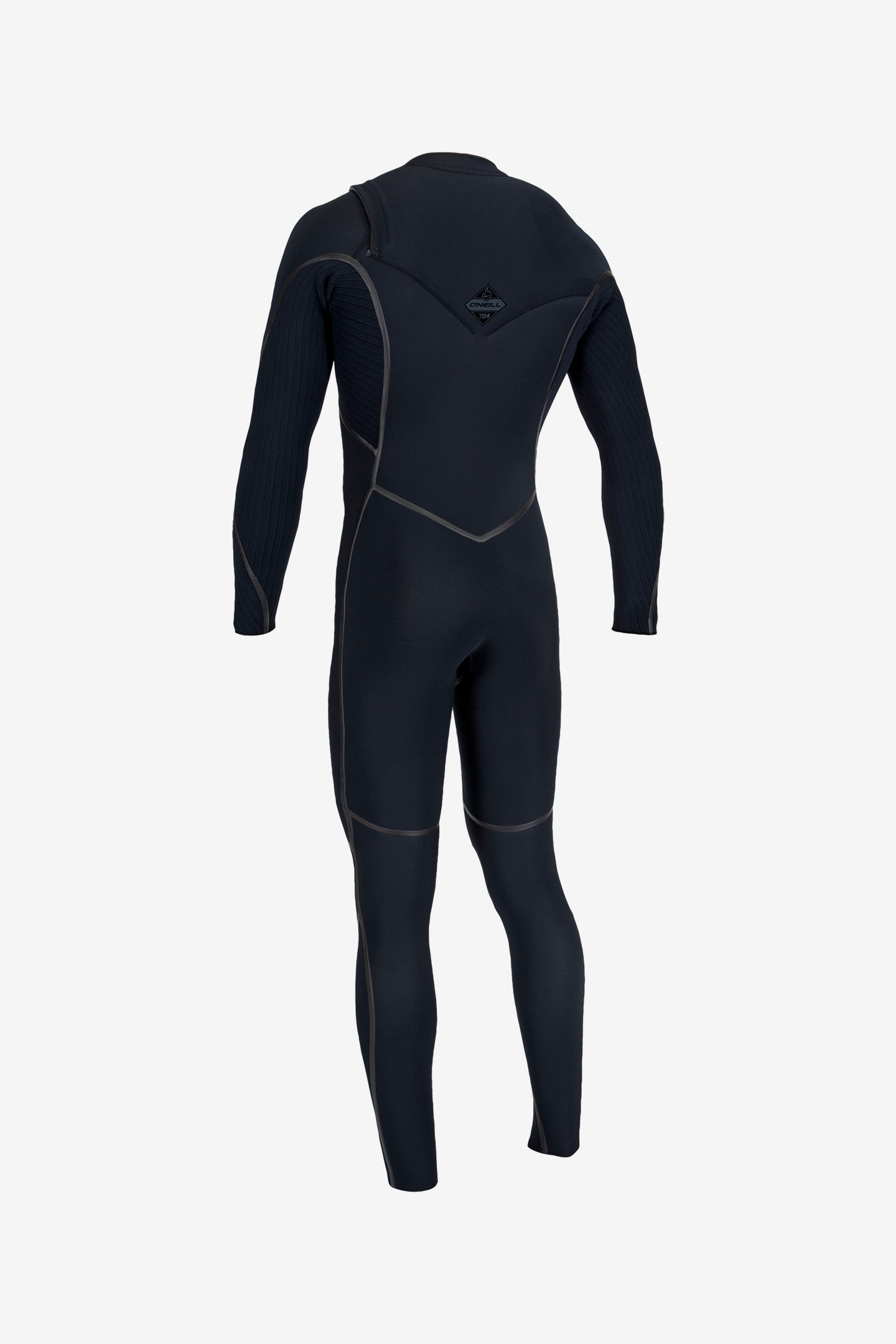 Hyperfreak Fire 3/2MM+ Chest Zip Full Wetsuit - Crbn/crbn | O'Neill