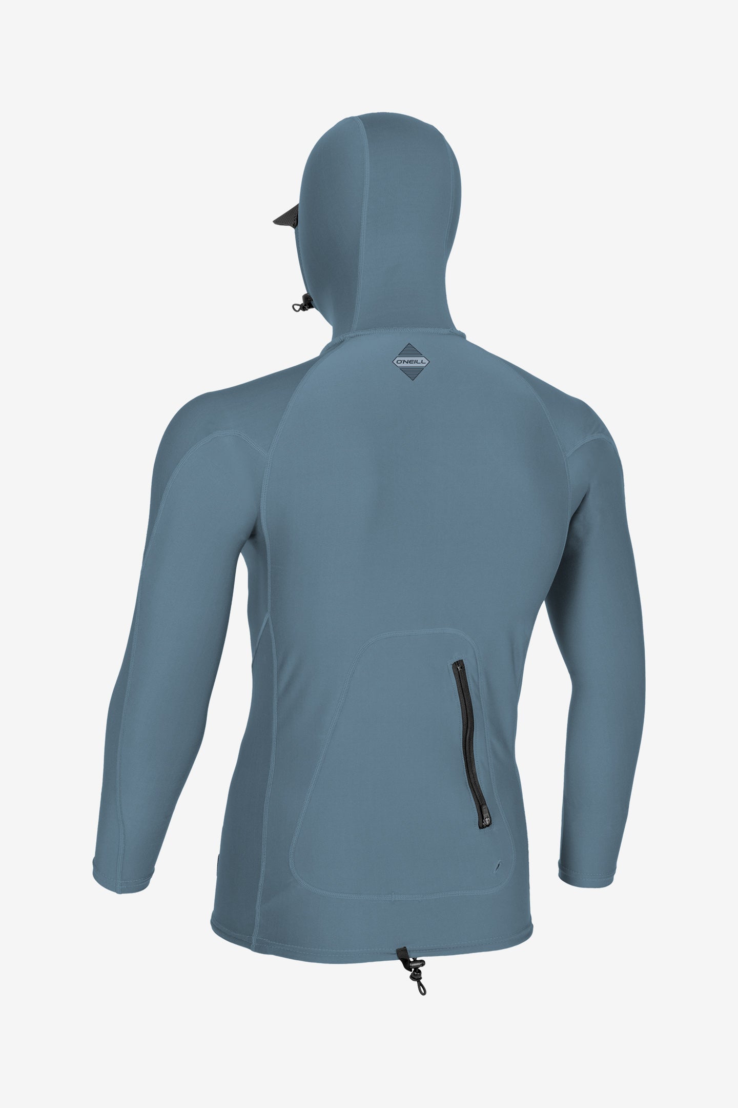Hyperfreak Skins O'zone Long Sleeve Rash Guard W/ Hood - Blufusion
