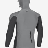Hyperfreak Skins O'Zone L/S Rash Guard W/ Hood - Army/Army | O'Neill
