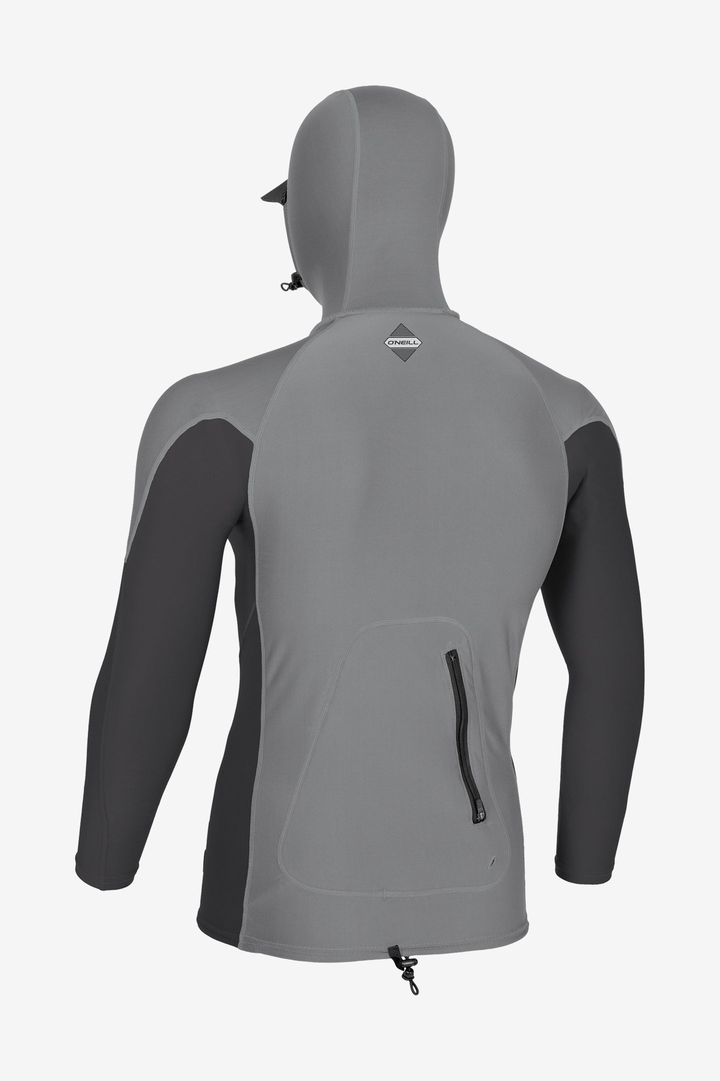 Hyperfreak Skins O'Zone L/S Rash Guard W/ Hood - Army/Army | O'Neill