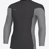 Hyperfreak Skins L/S Rash Guard - Steel/Smke | O'Neill