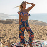 Farrah Jadia Floral Beach Pants